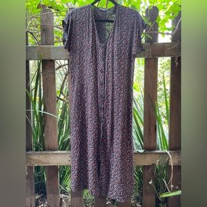 Easy midi floral dress. Madewell size XS
